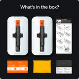 Spigen iPhone 13 Pro Max/iPhone 14 Plus Skærmbeskyttelse GLAS.tR EZ Fit Privacy 2-pak