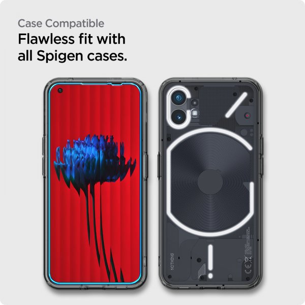 Spigen Nothing Phone (1) Skærmbeskyttelse GLAS.tR ALIGNmaster 2-pak