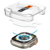 Spigen Apple Watch Ultra Skærmbeskytter GLAS.tR EZ Fit 2-pak