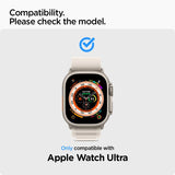Spigen Apple Watch Ultra Skærmbeskytter GLAS.tR EZ Fit 2-pak