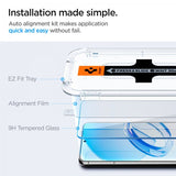 Spigen Samsung Galaxy S23 Skærmbeskyttelse GLAS.tR EZ Fit 2-pak