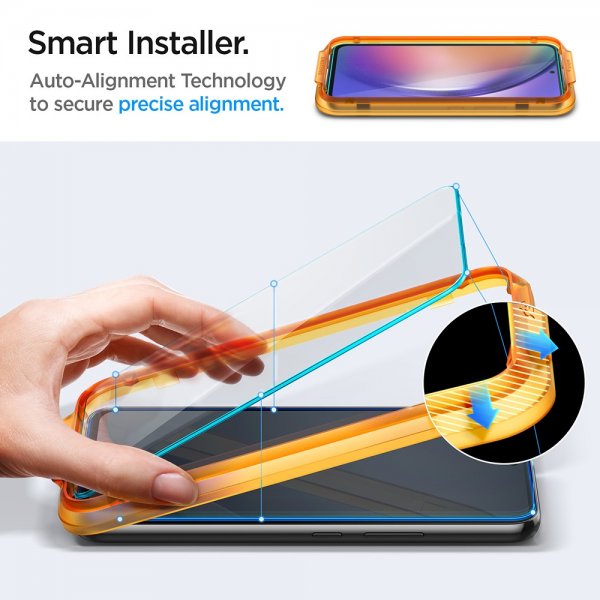Spigen Samsung Galaxy A54 5G Skærmbeskyttelse GLAS.tR ALIGNmaster 2-pak