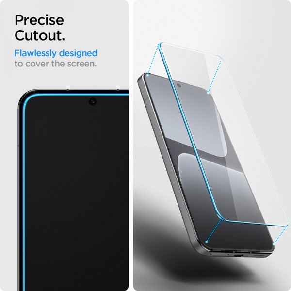 Spigen Xiaomi 13 Skærmbeskyttelse GLAS.tR Slim 2-pak