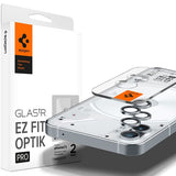 Spigen Nothing Phone (1) Kamerabeskyttelse GLAS.tR EZ Fit Optik Pro 2-pak Sølv