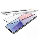Spigen iPhone 15 Plus Skærmbeskyttelse GLAS.tR EZ Fit FC Sort 2-pak