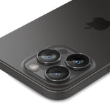 Spigen iPhone 14/15/16/17 Pro & Pro Max Kamerabeskyttelse GLAS.tR EZ Fit Optik Pro 2-pak Crystal Clear