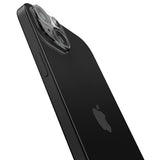 Spigen iPhone 14/15/14 Plus/15 Plus Kamerabeskyttelsesglas.tR Optik Crystal Clear 2-pak