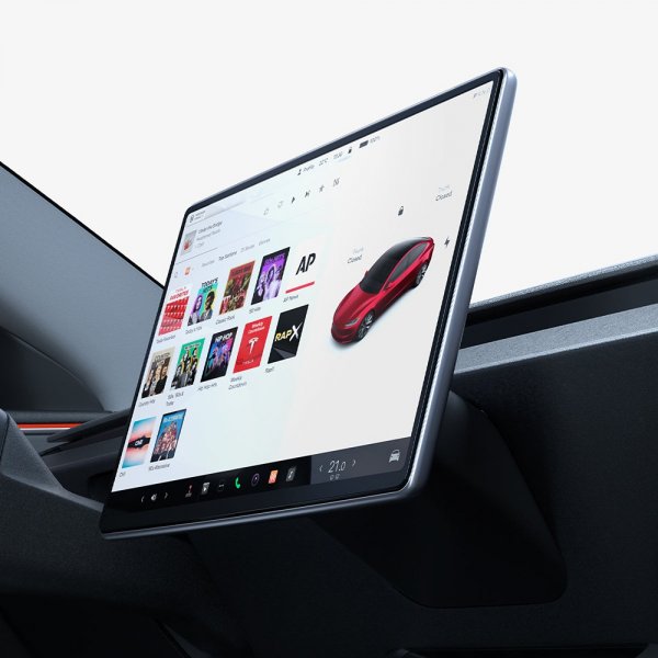 Spigen Skærmbeskyttelse GLAS.tR EZ FIT Anti-Glare Tesla Model 3 (2024)