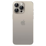 Spigen iPhone 15 Pro/iPhone 15 Pro Max Kamerabeskyttelse GLAS.tR EZ Fit Optik Pro 2-pak Natural Titanium