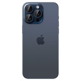 Spigen iPhone 15 Pro/iPhone 15 Pro Max Kamerabeskyttelse GLAS.tR EZ Fit Optik Pro 2-pak Blue Titanium