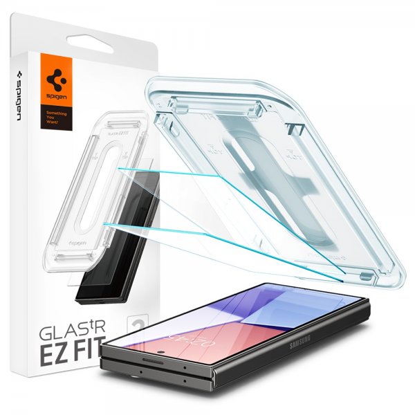 Spigen Samsung Galaxy Z Fold 6 Skærmbeskytter GLAS.tR EZ Fit 2-pak