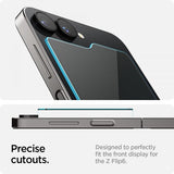 Spigen Samsung Galaxy Z Flip 6/Flip 7 FE Skærmbeskytter GLAS.tR EZ Fit 2-pak
