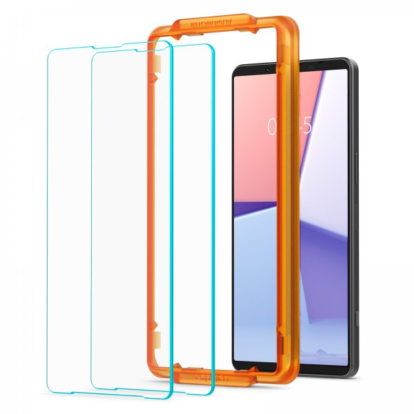 Spigen Sony Xperia 1 VI Skærmbeskytter GLAS.tR ALIGNmaster 2-pak