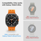 Spigen Samsung Galaxy Watch Ultra Skærmbeskyttelse GLAS.tR EZ Fit 2-pak