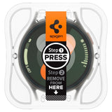 Spigen Samsung Galaxy Watch 7 40mm Skærmbeskyttelse GLAS.tR EZ Fit 2-pak