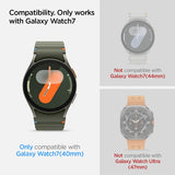 Spigen Samsung Galaxy Watch 7 40mm Skærmbeskyttelse GLAS.tR EZ Fit 2-pak