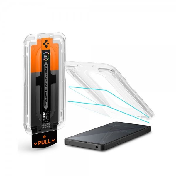 Spigen Sony Xperia 10 VII Skærmbeskytter GLAS.tR EZ Fit Pro 2-pak