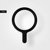agood company Aftagelig MagSafe-ring Sort
