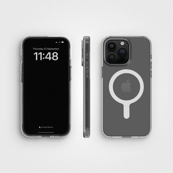 agood company iPhone 15 Pro Max Cover CLRPRTCT Transparent