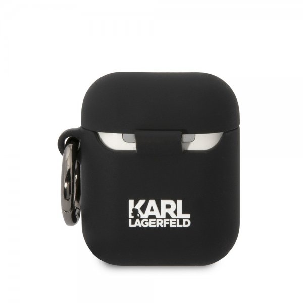 Karl Lagerfeld AirPods 1/2 Cover 3D Logo Sort