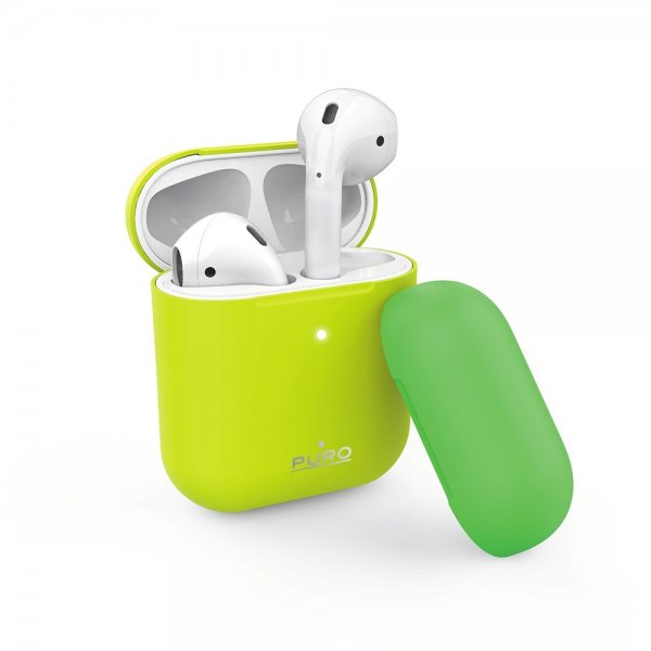 Puro AirPods 1/2 Cover Icon Gul