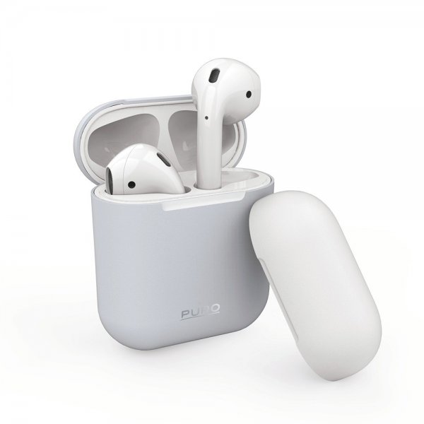 Puro AirPods 1/2 Cover Icon Lyseblå