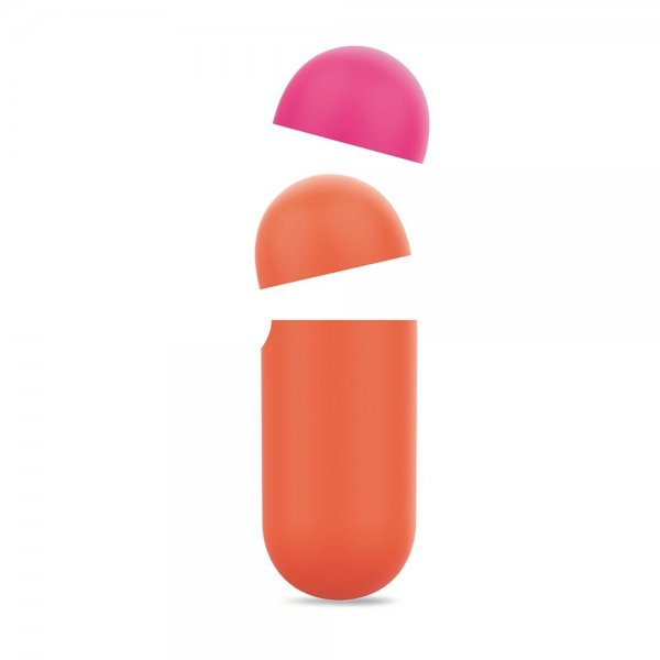 Puro AirPods 1/2 Cover Icon Orange