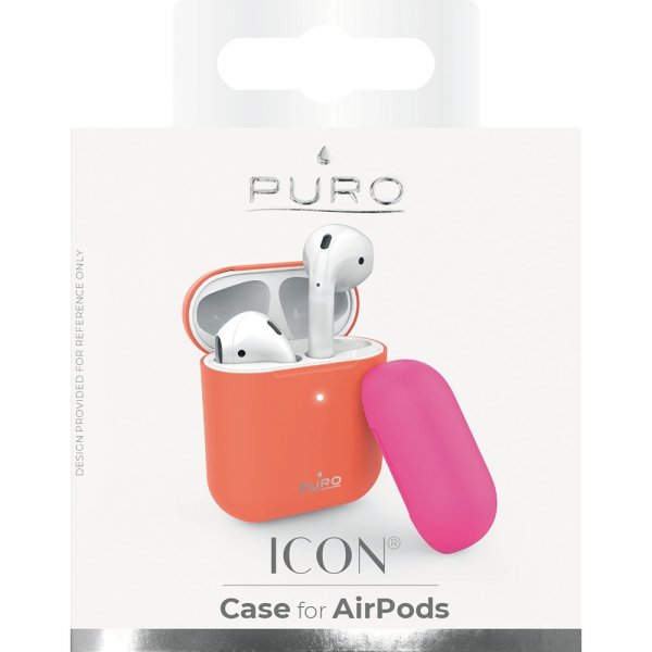Puro AirPods 1/2 Cover Icon Orange