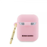 Hello Kitty AirPods 1/2 Cover Flydende Silikone Rosa