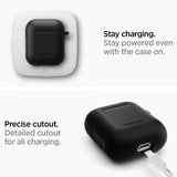Spigen AirPods 1/2 Cover Silicone Case Sort