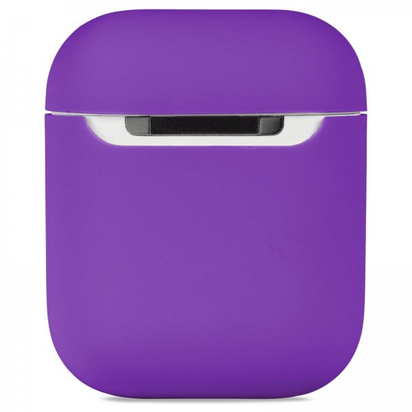 holdit AirPods 1/2 Silikone Cover Bright Purple