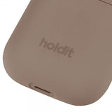 holdit AirPods 1/2 Cover Silikone Mocha Brown