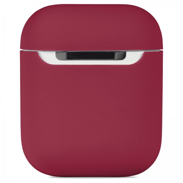 holdit AirPods 1/2 Silikonecover Red Velvet