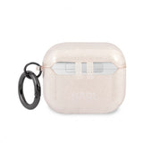 Karl Lagerfeld AirPods 3 Cover Choupette Glitter Guld