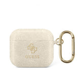 Guess AirPods 3 Etui Glitter Case Guld