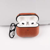 AirPods 3 Etui Lædertekstur Lysebrun