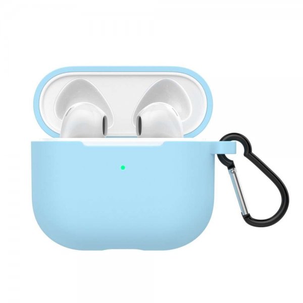 AirPods 3 Etui med karabinhage Blå