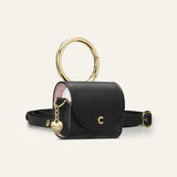 Cyrill AirPods 3 Etui Mini Bag Classic Læder Sort