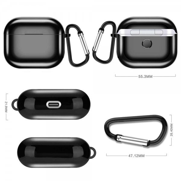 AirPods 3 Etui Forgyldt Sort