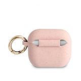 Guess AirPods 3 Etui Printed Logo Rosa
