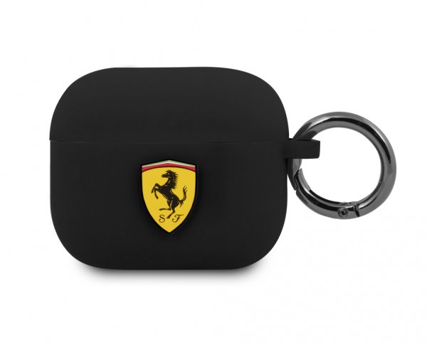Ferrari AirPods 3 Silikone Cover Sort