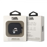 Karl Lagerfeld AirPods 3 Cover 3D Logo Sort