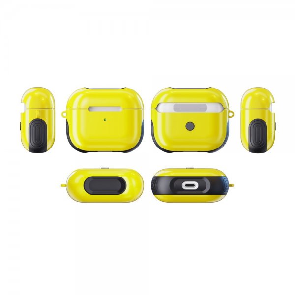 AirPods 3 Cover Gummieret Gul