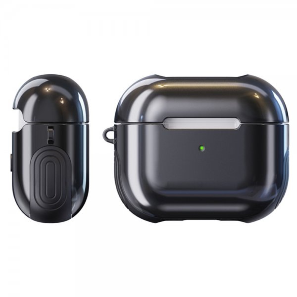 AirPods 3 Etui Gummeret Sort