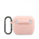 Lacoste AirPods 3 Cover Liquid Silicone Glossy Logo Rosa