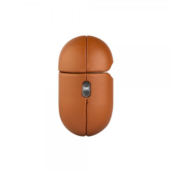 Repareret AirPods 3 Cover PodsLeather MagSafe Brun