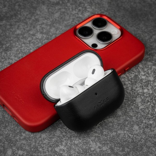 Faste AirPods 3 Cover PodsLeather MagSafe Sort