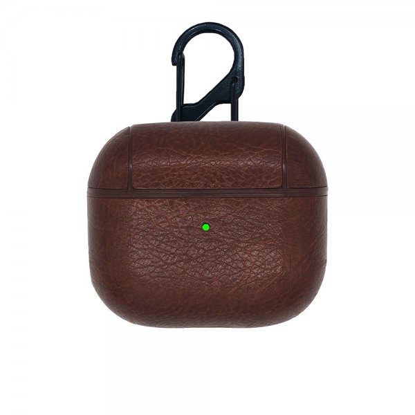 AirPods 3 Etui PU-læder Mørkebrun