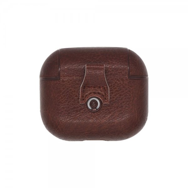 AirPods 3 Etui PU-læder Mørkebrun