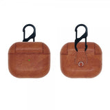 AirPods 3 Etui PU-læder Lysebrun